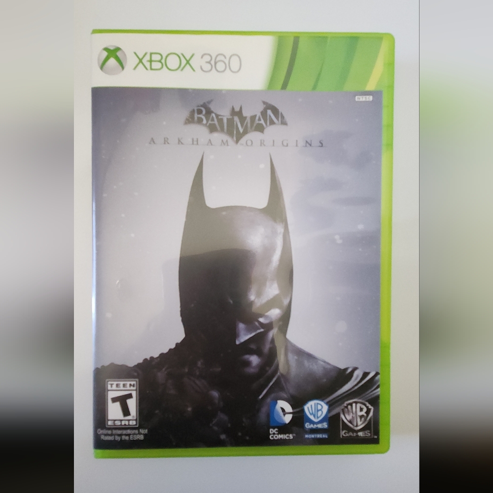 XBOX 360 VIDEO GAME 2 DISC BATMAN ARKHAM ORIGINS.